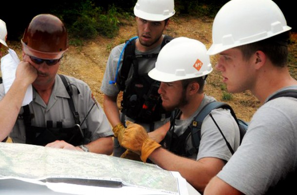 Trails may be fun, but building them takes hard work.