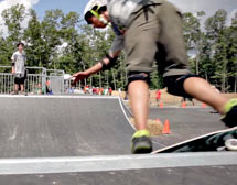The skatepark at The Summit was designed by pros.
