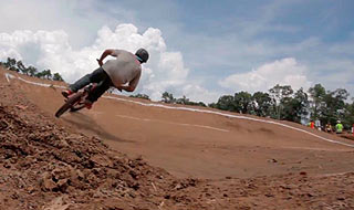 BMX course at the Summit