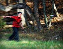 Jamboree disc golf team leader, Bobby Hermann