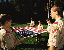 Here at the Summit, we're honoring the U.S. flag this July 4.