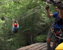 The Canopy high adventure venue at the Summit