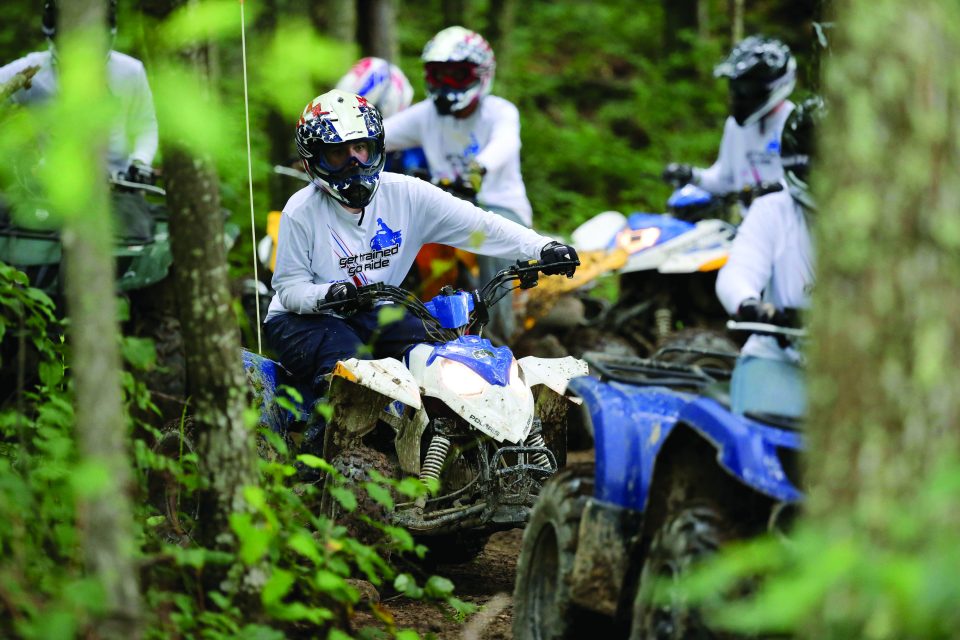 Polaris ATV Trail Riding