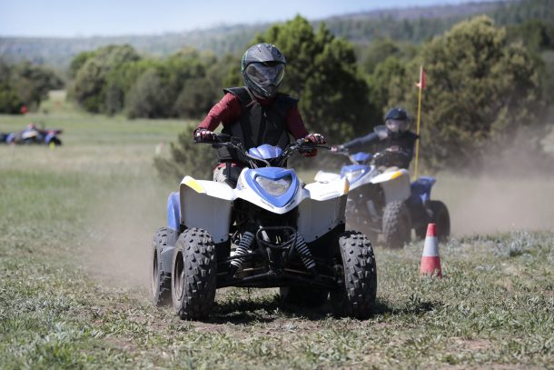 Polaris ATV Field Riding