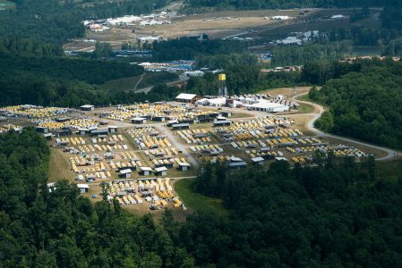 Dunn Family Staff Base Camp during the 2017 National Scout Jamboree