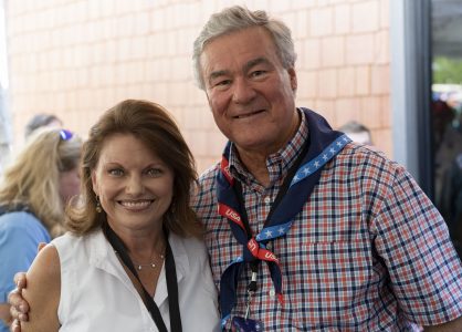 Jan and Trevor Rees-Jones