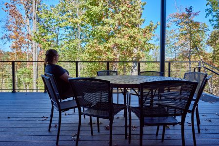 The Rees-Jones Foundation Leadership Veranda at Rex W. Tillerson Leadership Center