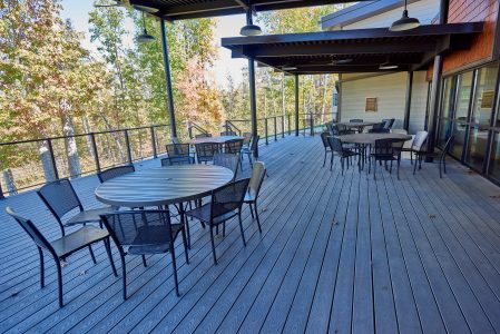 The Rees-Jones Foundation Leadership Veranda at Rex W. Tillerson Leadership Center