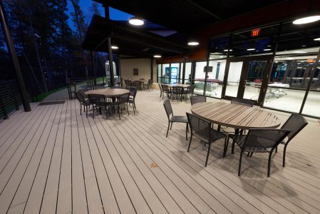 The Rees-Jones Foundation Leadership Veranda at Rex W. Tillerson Leadership Center