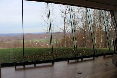The view from Fenneman Great Hall is one of the best of the Summit Bechtel Reserve property.