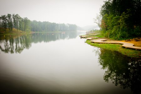 A serene morning on Goodrich Lake