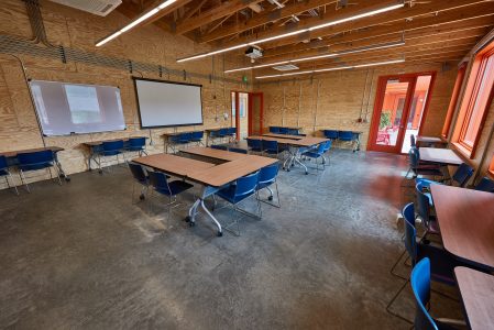 Classroom within Pigott Headquarters