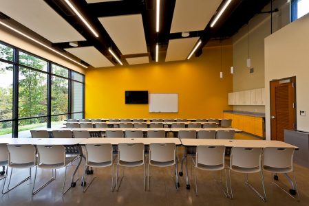 Classroom within Rex W. Tillerson Leadership Center